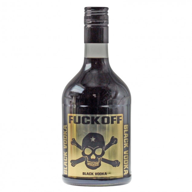 Fuckoff Black Vodka 0,7 L 40% vol